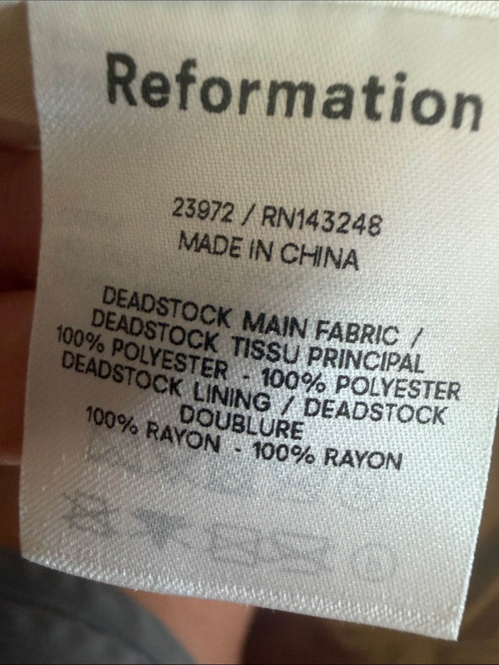 Reformation Cream Sherpa Teddy Long Coat Oversized L - Picture 6 of 6